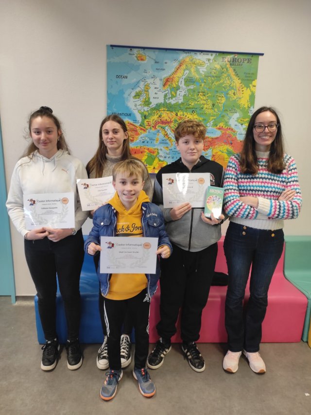 Remise Des Prix Du Concours Castor Informatique dition 2022 Coll ge Remise Des Prix Du Concours Castor Informatique dition 2022 Coll ge